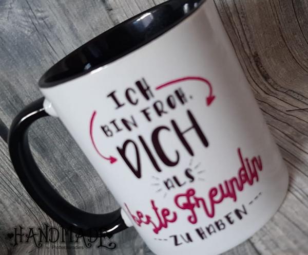 Kaffeebecher Kaffeetasse Beste Freundin